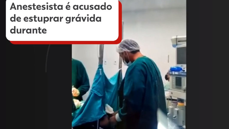 Anestesista é preso em flagrante por estupro de uma paciente que