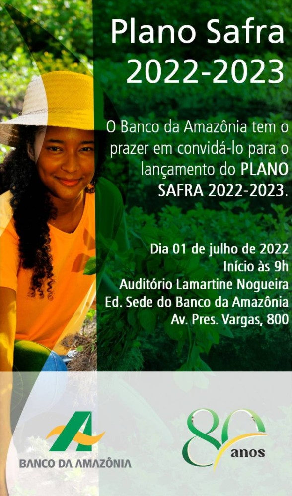 Novo Plano Safra Basa Vai Destinar R Bi Para A Amaz Nia