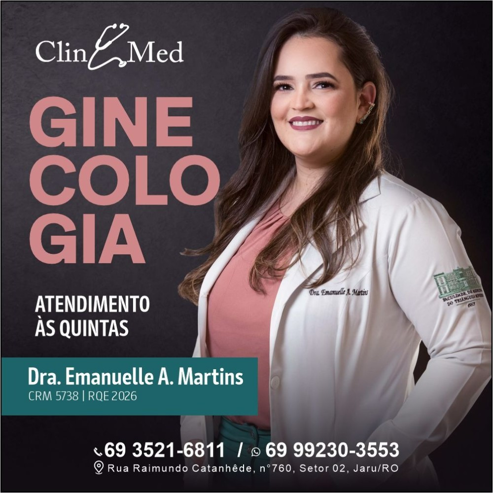 A Clin Med Conta Com Atendimento Em Ginecologia E Obstetrícia Com A Dr Emanuelle Na Clin Med 5936