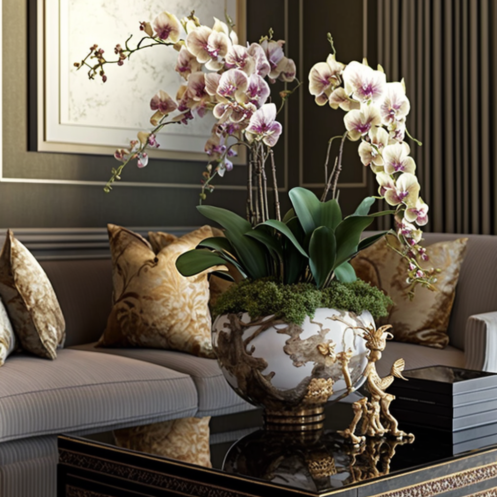 Transforme sua casa em um paraíso tropical com arranjos de orquídeas  artificiais! - Jaru Online
