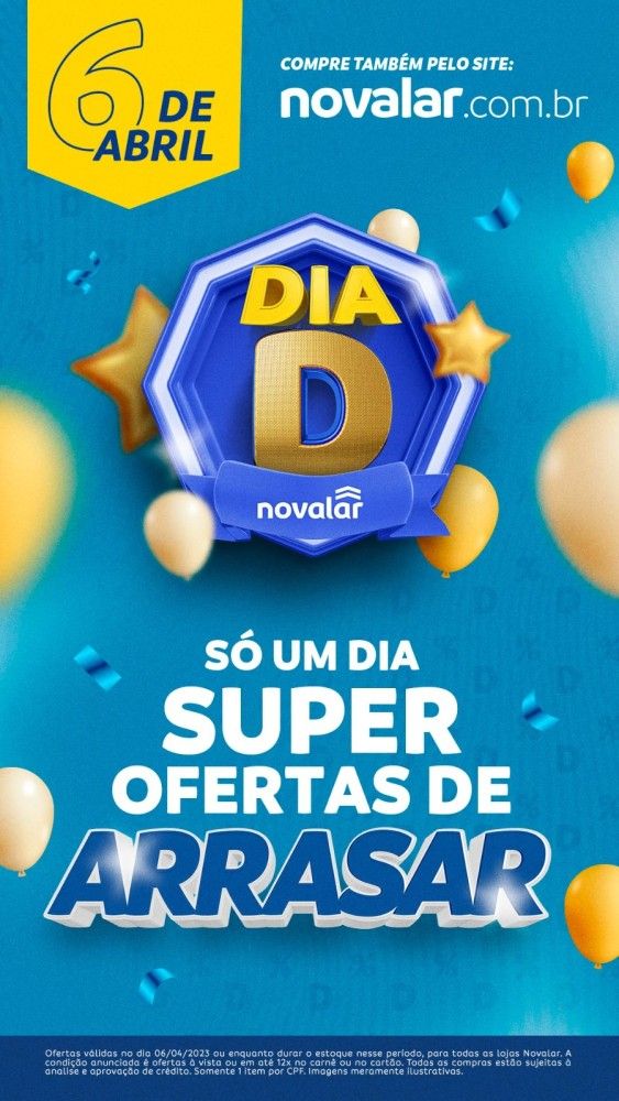 DIA D - Todo Estoque com um D de Desconto